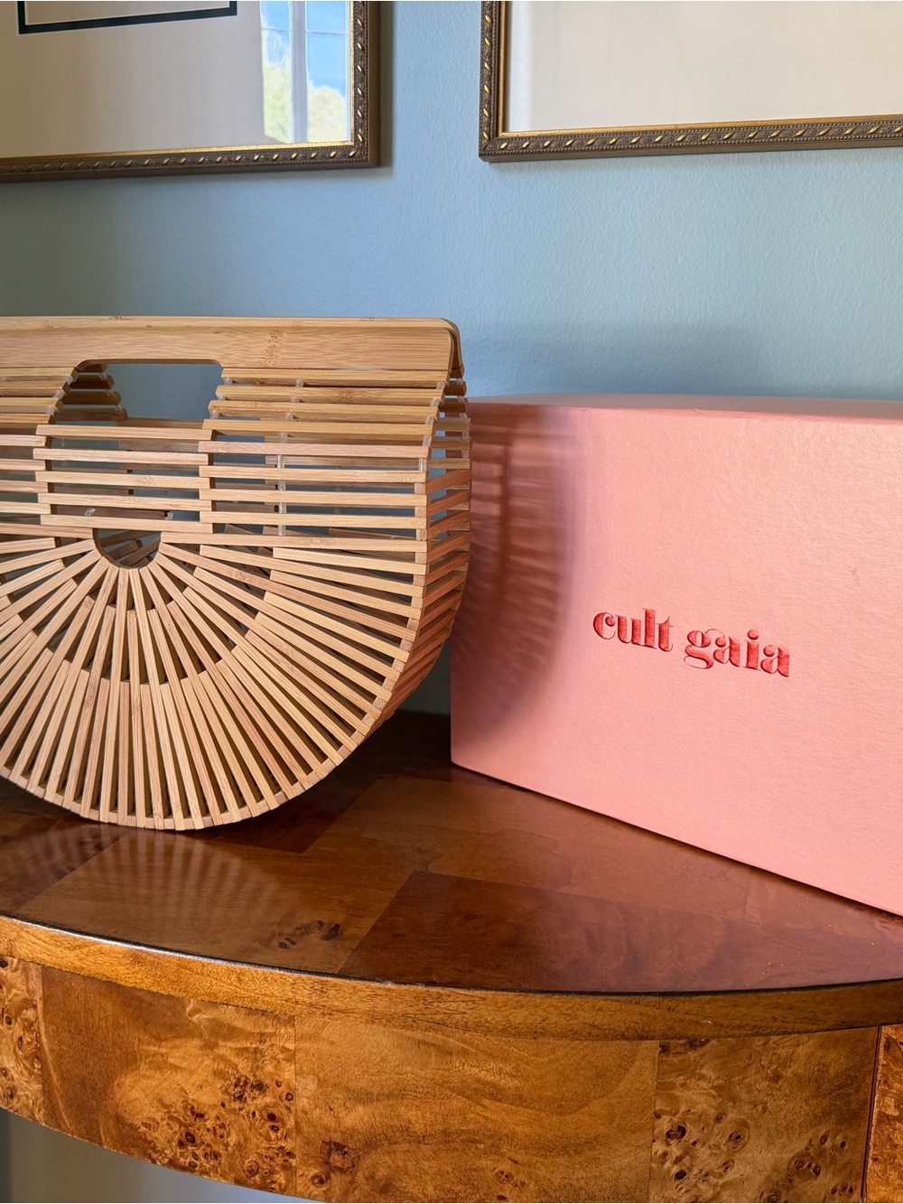 Cult Gaia Iconic Ark Bamboo Bag